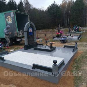 Выполню Благоустройство могил:Плитка Гресс-Керамогранит-Бессер блок - GA.BY