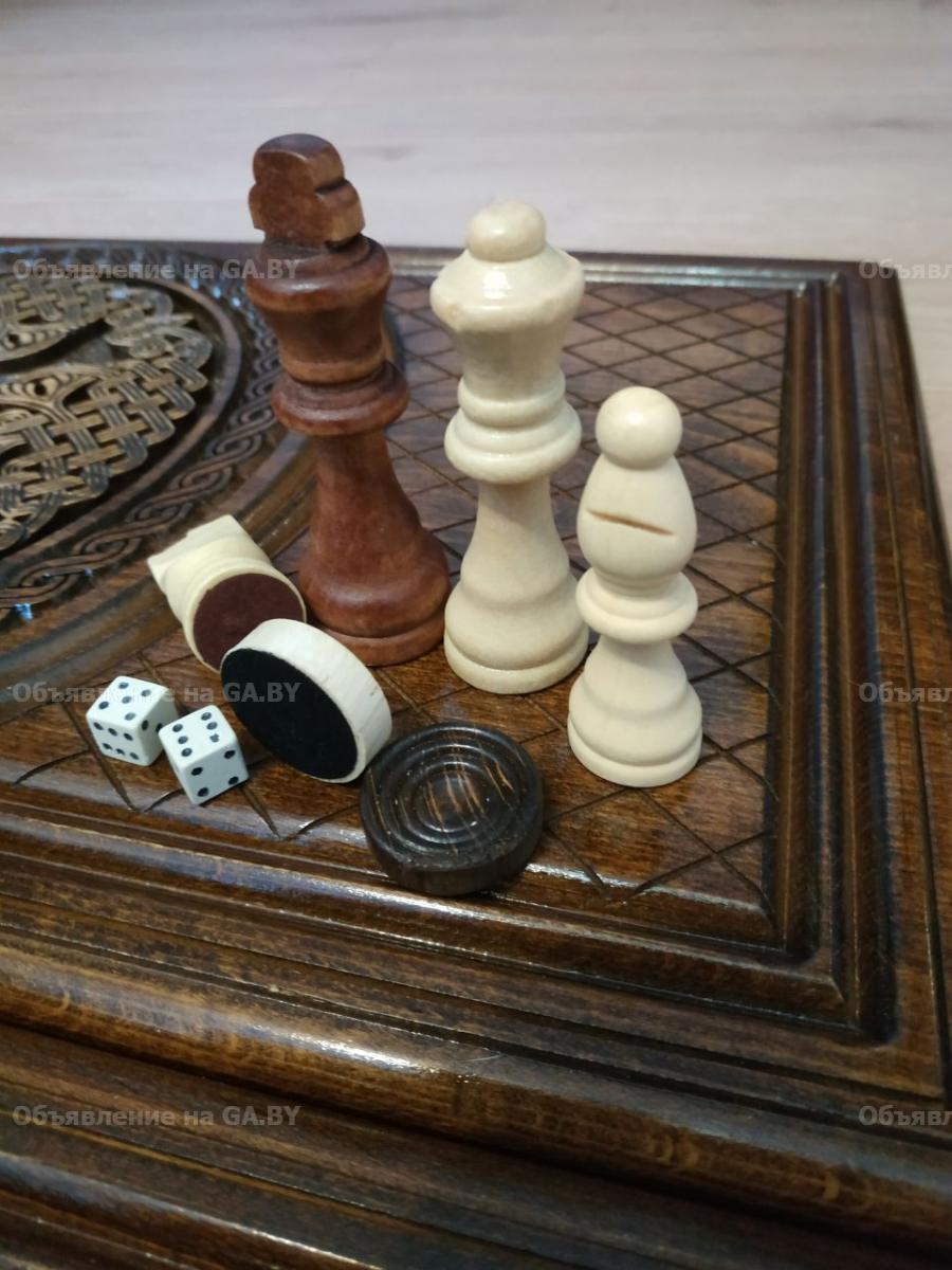 Выполню Hарды + шахматы из натурального дерева, ручная работа - GA.BY