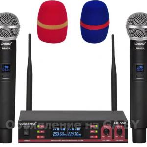 Продам  Продам вокальные радиомикрофоны lomeho lo-v52 минск - GA.BY