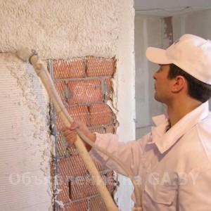 Выполню штукатурка стен и потолков механизированным способом