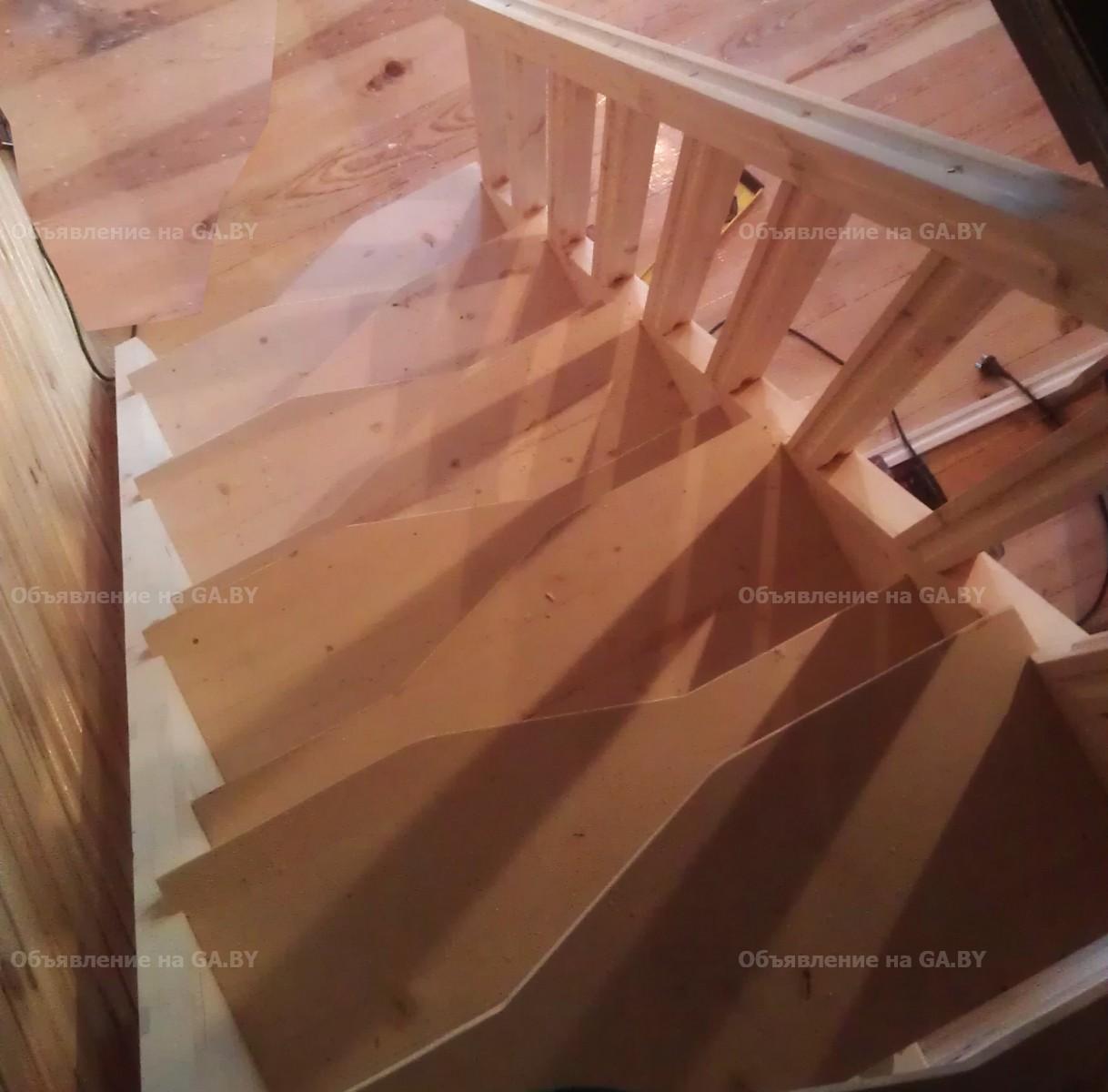 Выполню Изготовление и монтаж лестниц из металла и дерева - GA.BY