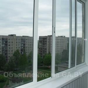 Выполню Балконные рамы из ПВХ и алюминиевого профиля