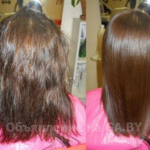 Выполню Горячее ламинирование волос, лечение и восстановление волос