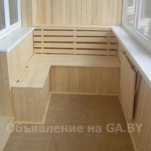 Выполню Отделка балконов и лоджий в Минске и Минском районе