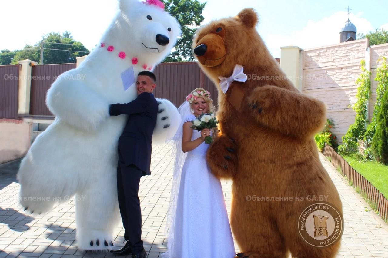 Выполню Танцевальное шоу гигантских медведей на свадьбу! - GA.BY