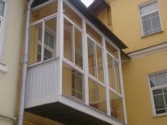 Выполню Алюминиевые балконные рамы - GA.BY