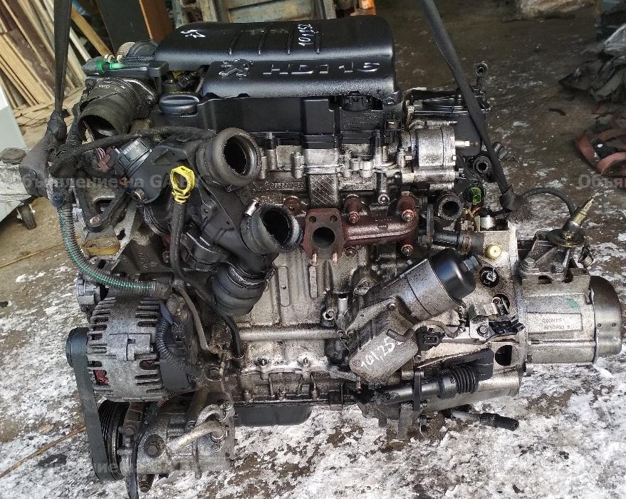 Продам Двигатель Citroen Berlingo 9HZ DV6TED4 дизель  - GA.BY