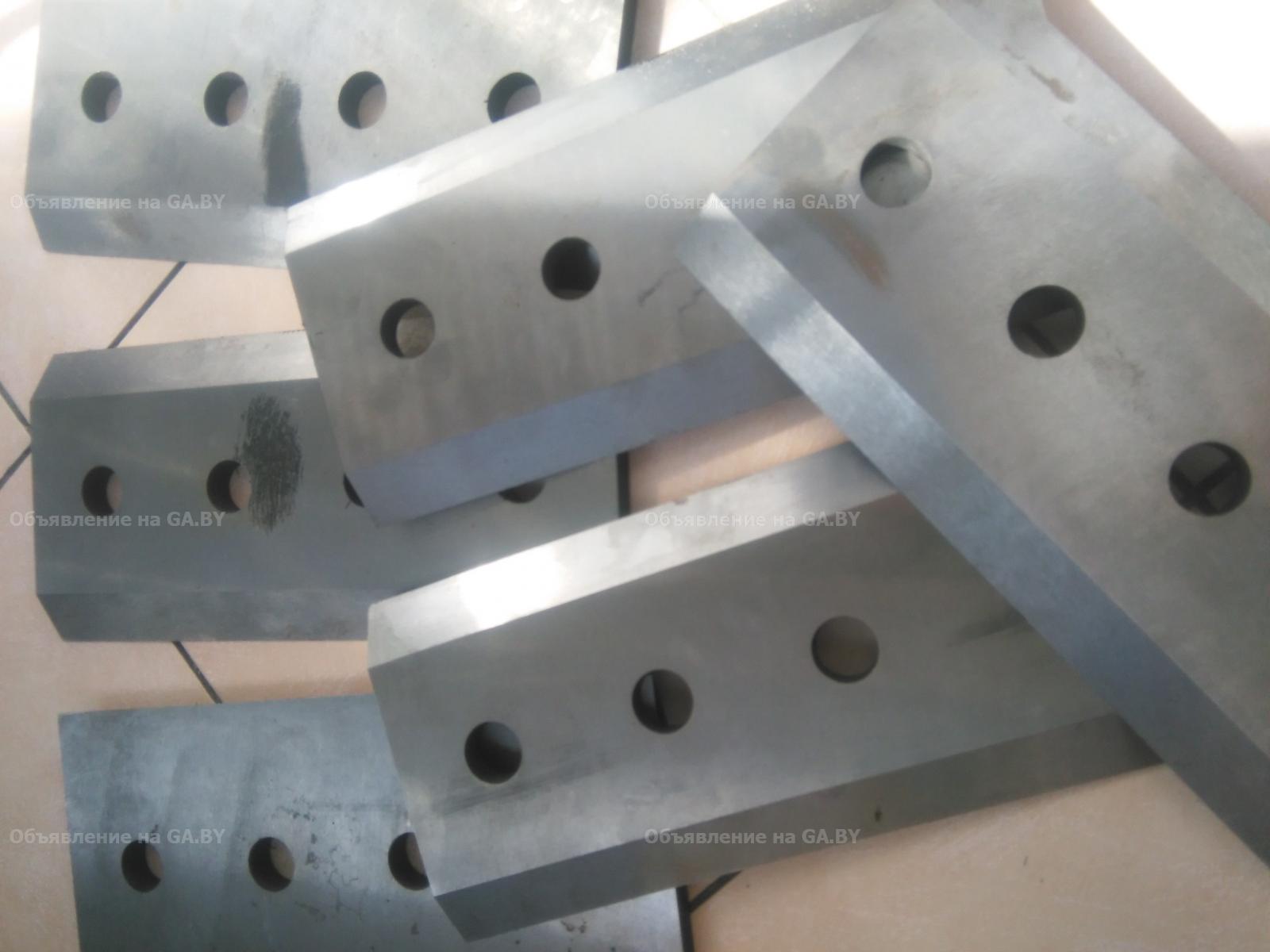 Выполню Изготовим деревообрабатывающие ножи,ножи для дробилок  - GA.BY