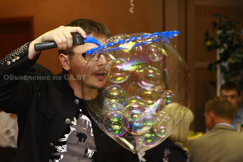 Выполню Шоу мыльных пузырей, шоу гигантских мыльных пузырей - GA.BY