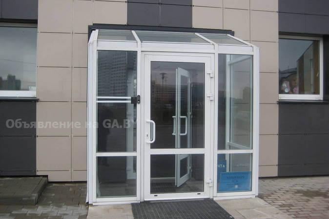 Продам Алюминиевые двери (из алюминиевого профиля). Купить в Минске - GA.BY