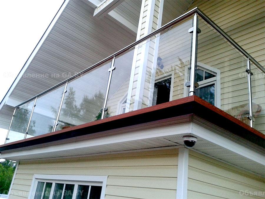 Выполню Ограждение балкона и террас из нержавеющей стали - GA.BY