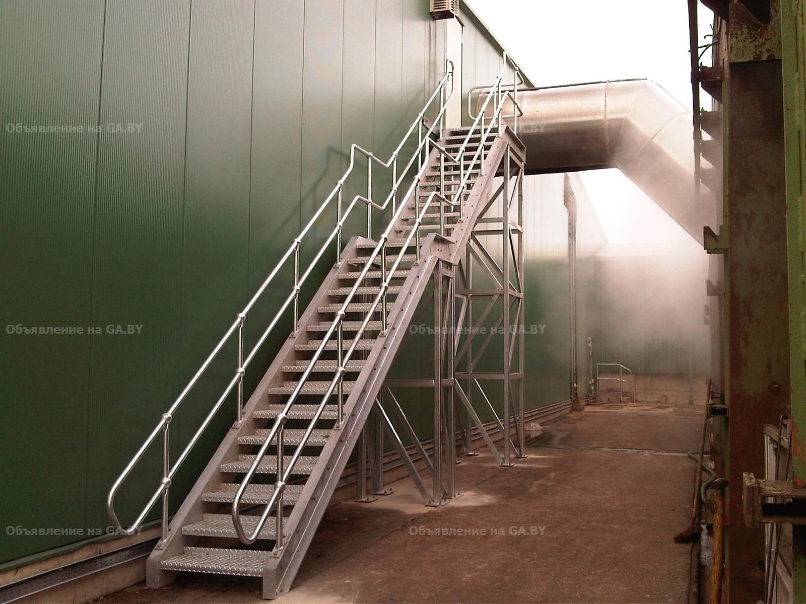 Выполню Металлические лестницы технические под заказ - GA.BY