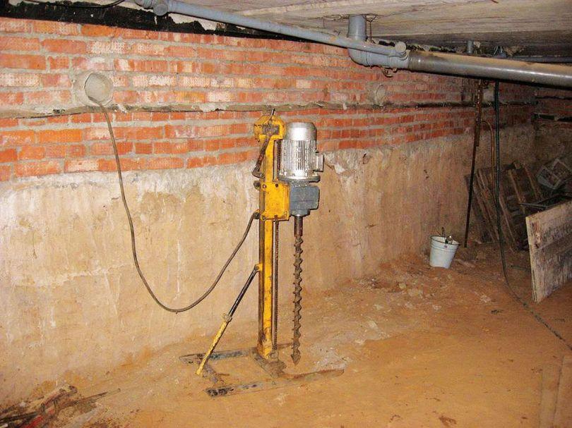 Выполню Бурение скважины на воду в подвале дома / гаража  - GA.BY