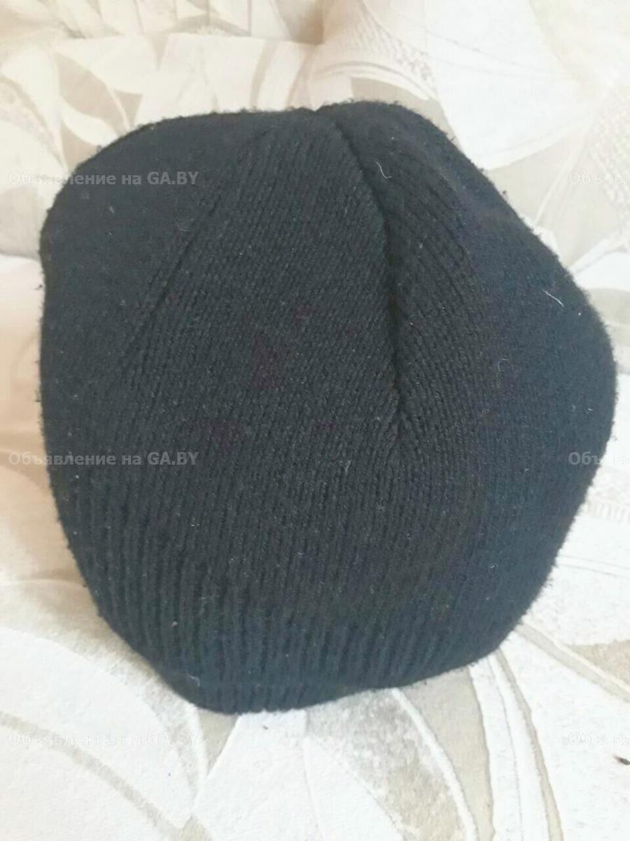 Продам Вязаная шапочка черного цвета 2-слойная - GA.BY