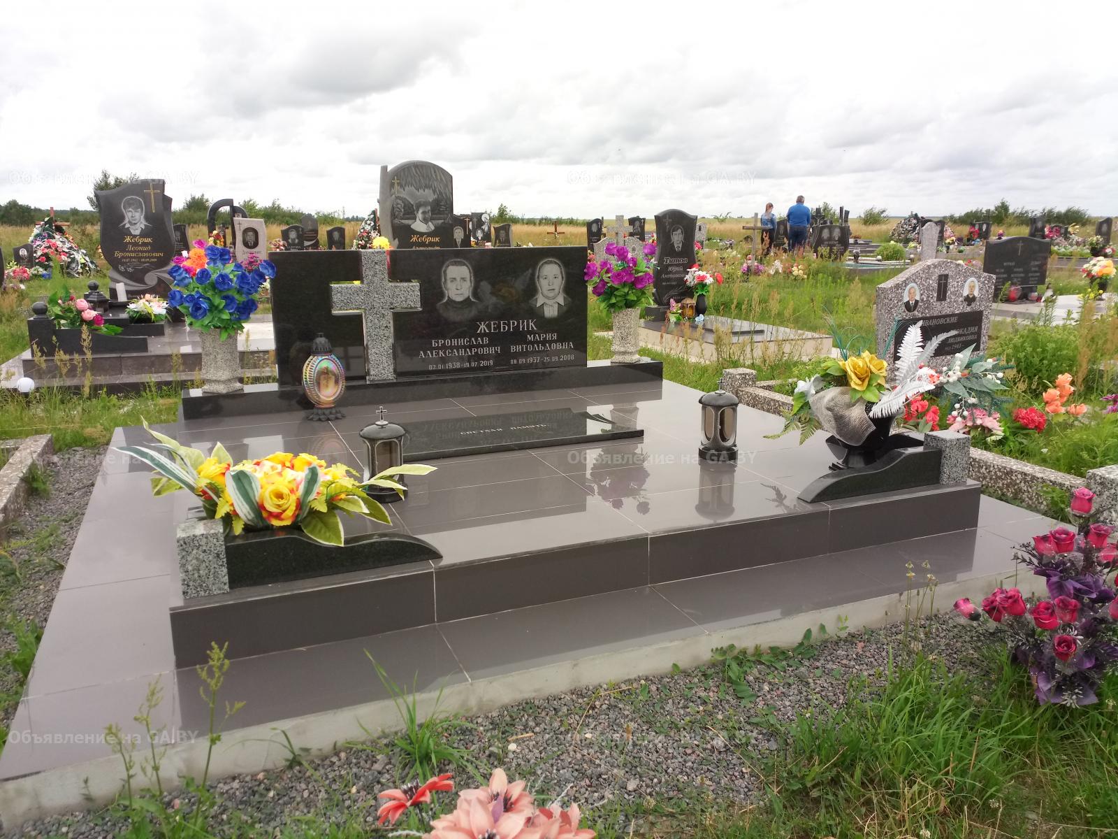 Выполню Памятники благоустройство мест захоронения Лида Дятлово - GA.BY