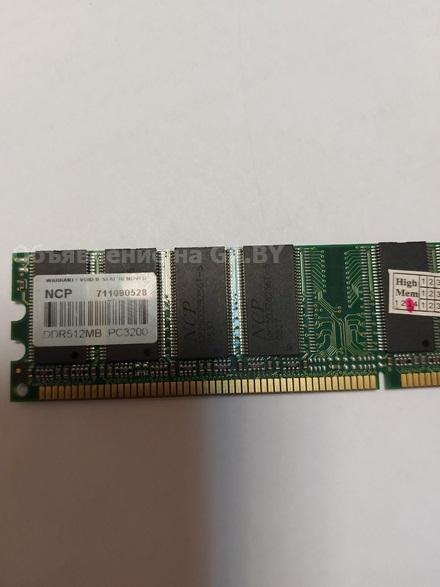Продам Оперативная память NCP512MBPC3200 - GA.BY