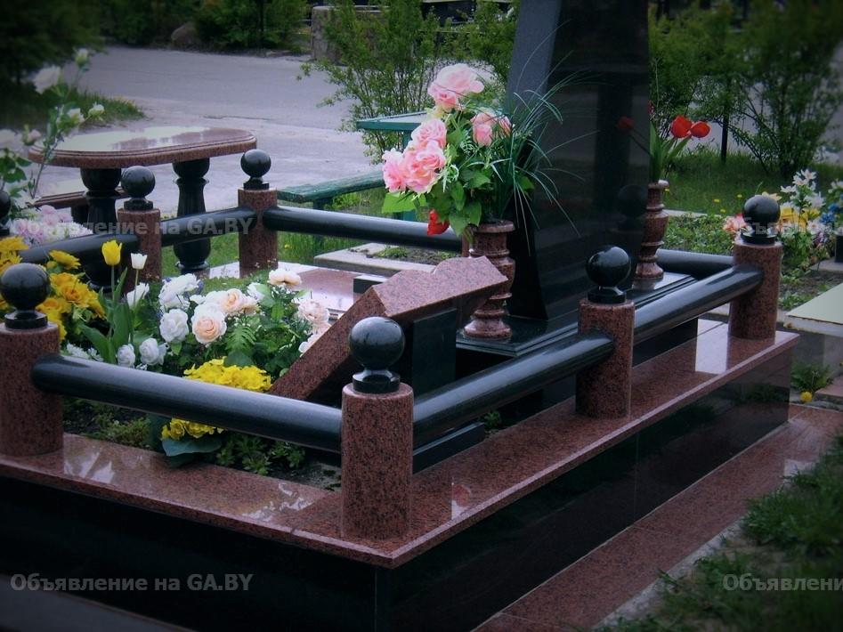 Выполню Памятник под ключ+благоустройство могил. Логойск-Плещеницы - GA.BY