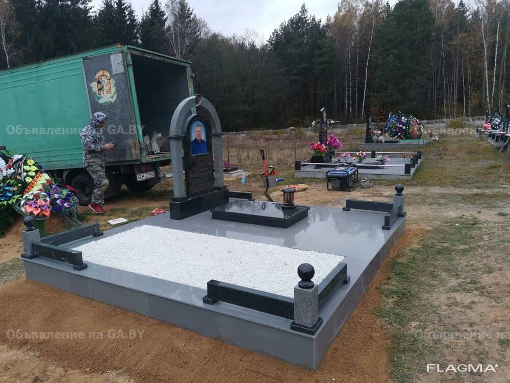 Выполню Благоустройство могил:Плитка Гресс-Керамогранит-Бессер блок - GA.BY