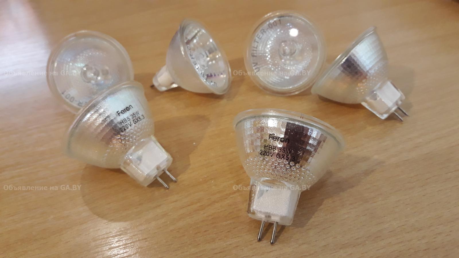 Продам Лампочки Feron HB8 35 вт 220 вольт GX5,3 - 6 штук  - GA.BY