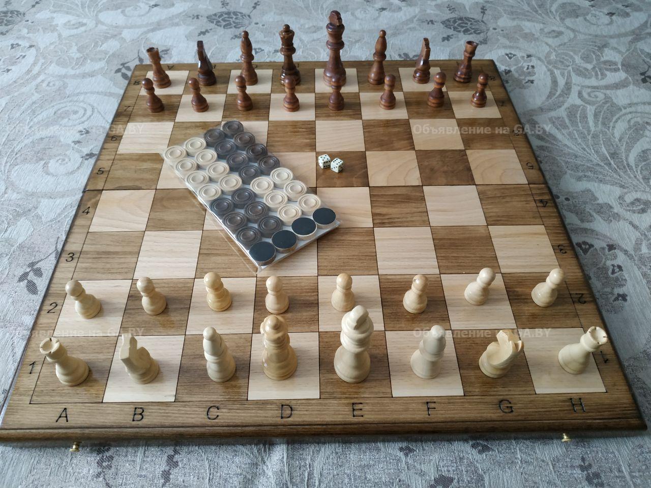 Продам Нарды  шахматы из нат.  дерева  ручной работы  50 х 50 см - GA.BY
