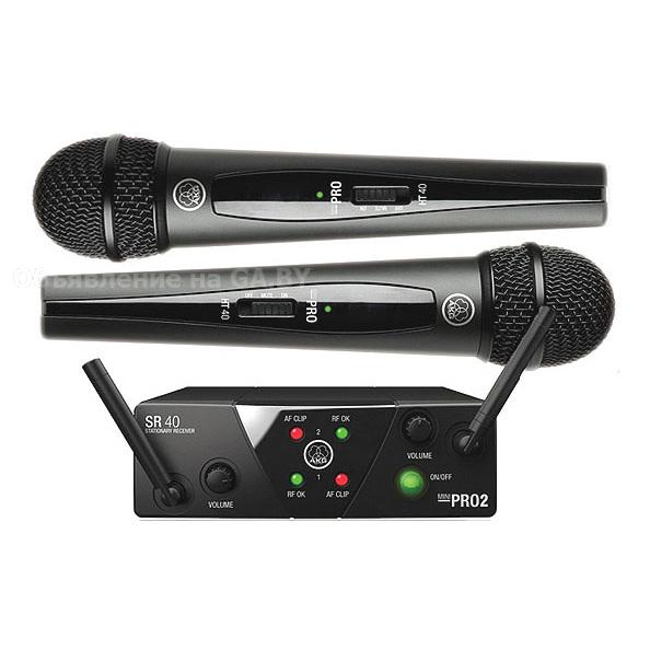 Продам AKG WMS40 Mini2 Vocal Set минск продам радиомикрофоны - GA.BY