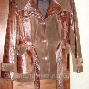 Продам  Куртка  женская  кожаная    - GA.BY