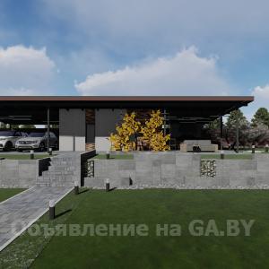 Выполню Проект коттеджа (телефон архитектора в Гродно - GA.BY